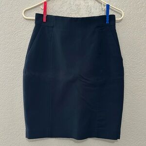 H&M, sz 6, black skirt